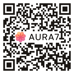QR код для скачивания приложения Aura7